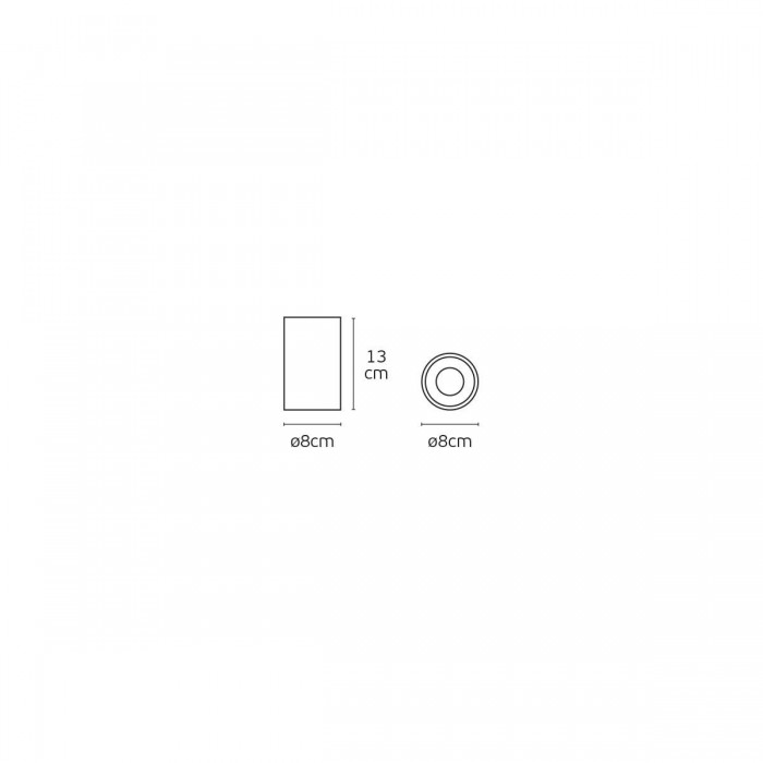 VK/02235/GD-B/W - Φωτιστικό οροφής LED, 220-240V, 15W. 3000K. 1.860lm. 24°. CRI>90. ø8x13cm, IP65, χρυσό+μαύρο VK/02235/GD-B/W - Φωτιστικό οροφής LED, 220-240V, 15W. 3000K. 1.860lm. 24°. CRI>90. ø8x13cm, IP65, χρυσό+μαύρο