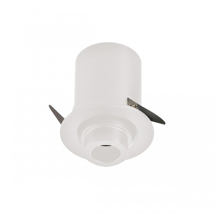 VK/04265/W/W - Χωνευτό κινητό σποτ led, 3W, 3000K, 180lm, 15°, IP20, λευκό VK/04265/W/W - Χωνευτό κινητό σποτ led, 3W, 3000K, 180lm, 15°, IP20, λευκό