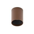 VK/02236/TB-B/W - Φωτιστικό οροφής LED, 220-240V, 30W. 3000K. 3.693lm. 36°. CRI>90. ø10x13cm, IP65, Titanium bronze+μαύρο