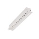 VK/04267/W/12/W - Χωνευτό σταθερό σποτ led, 10W, 3000K, 1349lm, 15°, CRI>90, IP20, λευκό