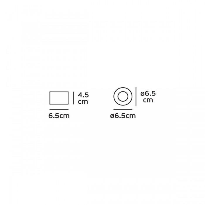 VK/02151CE/W/W - Φωτιστικό Led οροφής, 220V, 8W, 3000K, 583lm, 35°, CRI>90, IP54, ø6.5x4.5cm, λευκό VK/02151CE/W/W - Φωτιστικό Led οροφής, 220V, 8W, 3000K, 583lm, 35°, CRI>90, IP54, ø6.5x4.5cm, λευκό