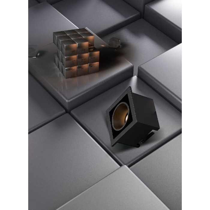 VK/04299/B/C - Χωνευτό σποτ led, 5W, 4000K, 518lm, 35°, IP20, μαύρο VK/04299/B/C - Χωνευτό σποτ led, 5W, 4000K, 518lm, 35°, IP20, μαύρο