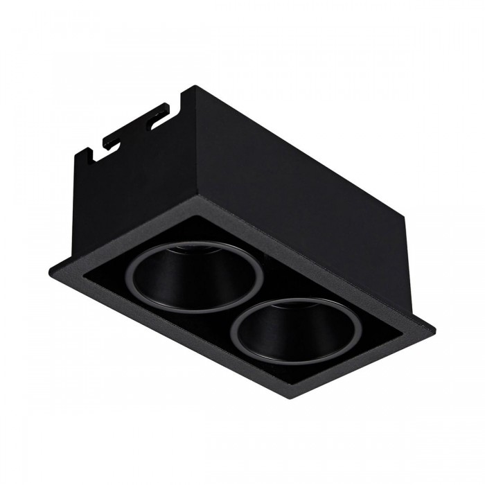 VK/04299/B/C/2 - Χωνευτό σποτ led, 7W, 4000K, 947lm, 35°, IP20, μαύρο VK/04299/B/C/2 - Χωνευτό σποτ led, 7W, 4000K, 947lm, 35°, IP20, μαύρο