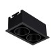 VK/04299/B/C/2 - Χωνευτό σποτ led, 7W, 4000K, 947lm, 35°, IP20, μαύρο VK/04299/B/C/2 - Χωνευτό σποτ led, 7W, 4000K, 947lm, 35°, IP20, μαύρο