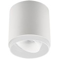 VK/04300/W/W - Σποτ οροφής LED, 100-250V, 5W, 3000K, 564lm, 24°, CRI>90, ø9.1x9.7cm, IP20, κινητό, λευκό