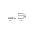 VK/04303/W/W - Σποτ οροφής LED, 220-240V, 4W, 3000K, 535lm, 8°, CRI>90, 9.1x11cm, IP20, κινητό, λευκό VK/04303/W/W - Σποτ οροφής LED, 220-240V, 4W, 3000K, 535lm, 8°, CRI>90, 9.1x11cm, IP20, κινητό, λευκό