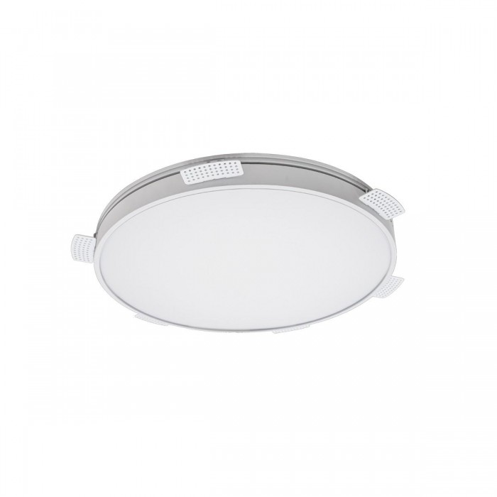 VK/04347/W/C/43 - Χωνευτό φωτιστικό led, Trimless, 33W, 4000K, 5364lm, 110°, IP20, ø35.9cm, λευκό