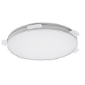 VK/04347/W/C/103 - Χωνευτό φωτιστικό led, Trimless, 106W, 4000K, 16.529lm, 110°, IP20, ø95.9cm, λευκό