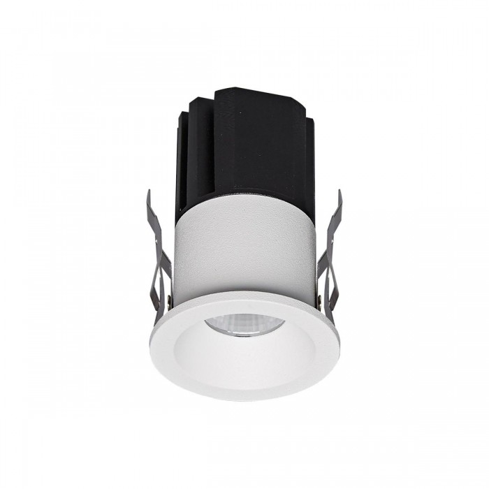VK/04429/W/W - Χωνευτό φωτιστικό οροφής led, 5W, 3000K, 612lm, 30°, CRI>90, IP20, ø4.2cm, λευκό VK/04429/W/W - Χωνευτό φωτιστικό οροφής led, 5W, 3000K, 612lm, 30°, CRI>90, IP20, ø4.2cm, λευκό