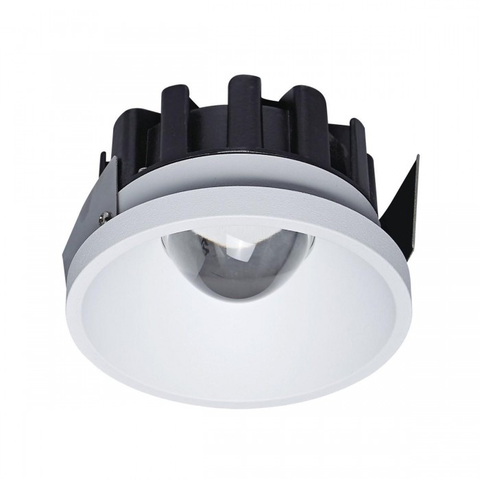 VK/04435/W/W/83 - Χωνευτό φωτιστικό οροφής led, 11W, 3000K, 690lm, 24°, CRI>90, IP44, ø8.3x5.8cm, λευκό VK/04435/W/W/83 - Χωνευτό φωτιστικό οροφής led, 11W, 3000K, 690lm, 24°, CRI>90, IP44, ø8.3x5.8cm, λευκό