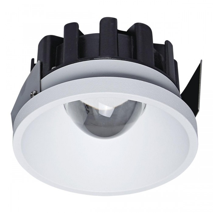 VK/04435/W/C/98 - Χωνευτό φωτιστικό οροφής led, 17W, 4000K, 905lm, 20°, CRI>90, IP44, ø9.8x6.1cm, λευκό VK/04435/W/C/98 - Χωνευτό φωτιστικό οροφής led, 17W, 4000K, 905lm, 20°, CRI>90, IP44, ø9.8x6.1cm, λευκό