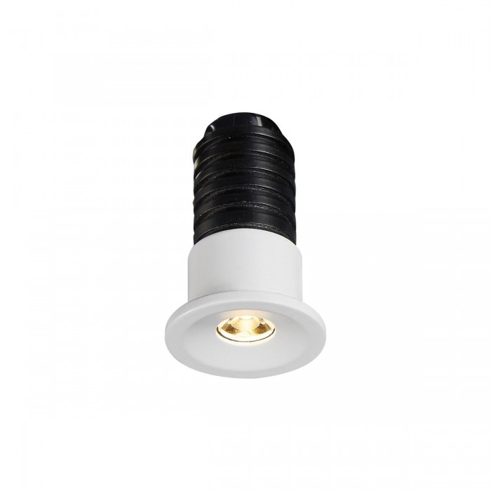 VK/04436/W/W - Χωνευτό φωτιστικό οροφής led, 1W, 3000K, 65lm, 24°, CRI>90, IP20, ø2.3cm, λευκό VK/04436/W/W - Χωνευτό φωτιστικό οροφής led, 1W, 3000K, 65lm, 24°, CRI>90, IP20, ø2.3cm, λευκό