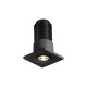 VK/04437/B/W - Χωνευτό φωτιστικό οροφής led, 1W, 3000K, 65lm, 24°, CRI>90, IP20, 2.3x2.3cm, μαύρο VK/04437/B/W - Χωνευτό φωτιστικό οροφής led, 1W, 3000K, 65lm, 24°, CRI>90, IP20, 2.3x2.3cm, μαύρο