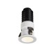 VK/04438/W/W - Χωνευτό φωτιστικό οροφής led, 1W, 3000K, 65lm, 24°, CRI>90, IP20, ø2.3cm, λευκό VK/04438/W/W - Χωνευτό φωτιστικό οροφής led, 1W, 3000K, 65lm, 24°, CRI>90, IP20, ø2.3cm, λευκό