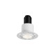 VK/04440/W/W - Χωνευτό φωτιστικό οροφής led trimless, 1W, 3000K, 65lm, 24°, CRI>90, IP20, ø4cm, λευκό VK/04440/W/W - Χωνευτό φωτιστικό οροφής led trimless, 1W, 3000K, 65lm, 24°, CRI>90, IP20, ø4cm, λευκό