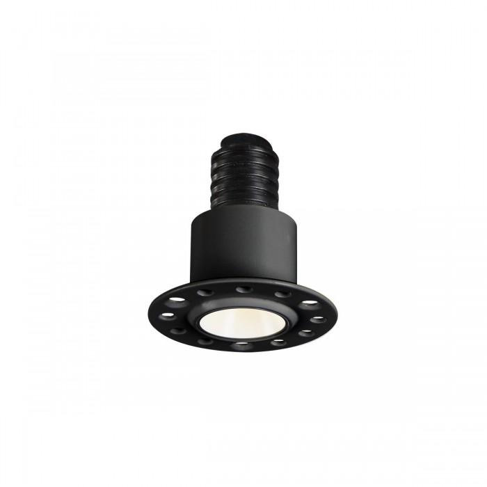 VK/04440/B/W - Χωνευτό φωτιστικό οροφής led trimless, 1W, 3000K, 65lm, 24°, CRI>90, IP20, ø4cm, μαύρο VK/04440/B/W - Χωνευτό φωτιστικό οροφής led trimless, 1W, 3000K, 65lm, 24°, CRI>90, IP20, ø4cm, μαύρο