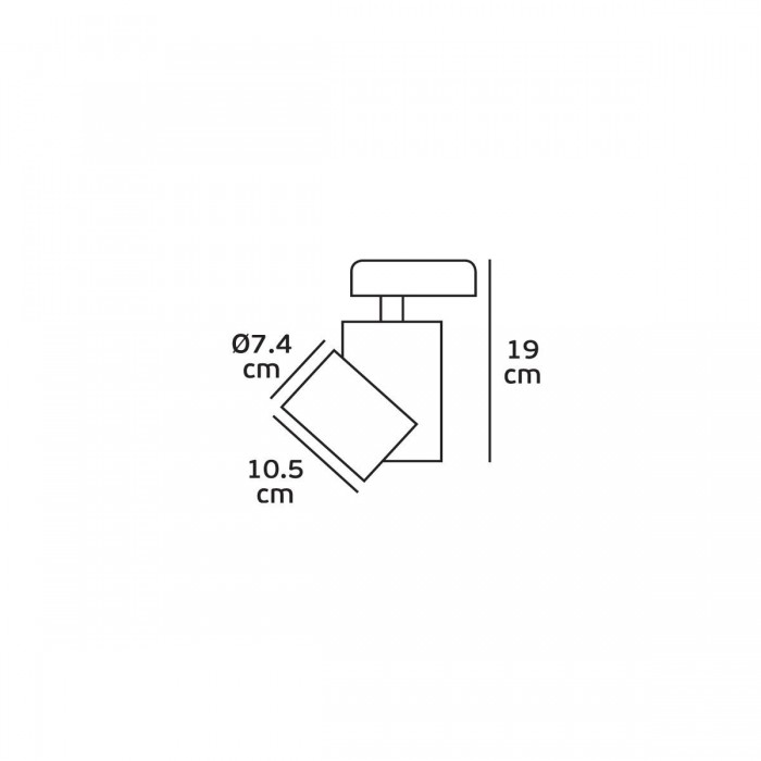 VK/04020/B/C/24 - Σποτ ράγας αλουμινίου LED, COB, 220-240V, 15W, 4000K, 1.350lm, 24°, CRI>80, IP20, μαύρο VK/04020/B/C/24 - Σποτ ράγας αλουμινίου LED, COB, 220-240V, 15W, 4000K, 1.350lm, 24°, CRI>80, IP20, μαύρο