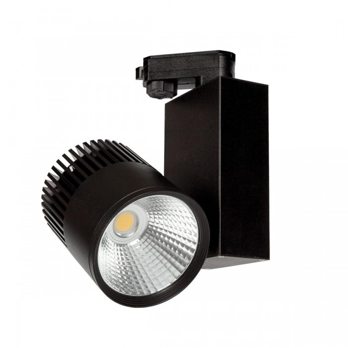 VK/04021/B/W/36 - Σποτ ράγας αλουμινίου LED, COB, 220-240V, 30W, 3000K, 3.363lm, 36°, CRI>80, IP20, μαύρο VK/04021/B/W/36 - Σποτ ράγας αλουμινίου LED, COB, 220-240V, 30W, 3000K, 3.363lm, 36°, CRI>80, IP20, μαύρο