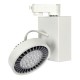 VK/03025/W - 3-phase φωτιστικό ράγας, G53/R111, max 20W (LED), L15cm, IP20, λευκό