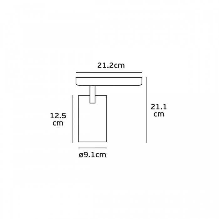 VK/04081/W/C/24 - Σποτ ράγας αλουμινίου LED, COB, 220-240V, 30W, 4000K, 2.100lm, 24°, CRI>80, IP20, λευκό VK/04081/W/C/24 - Σποτ ράγας αλουμινίου LED, COB, 220-240V, 30W, 4000K, 2.100lm, 24°, CRI>80, IP20, λευκό