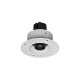 VK/04447/WB/W - Χωνευτό κινητό φωτιστικό οροφής led trimless, 5W, 3000K, 358lm, 30°, CRI>90, IP20, ø9cm, λευκό+μαύρο