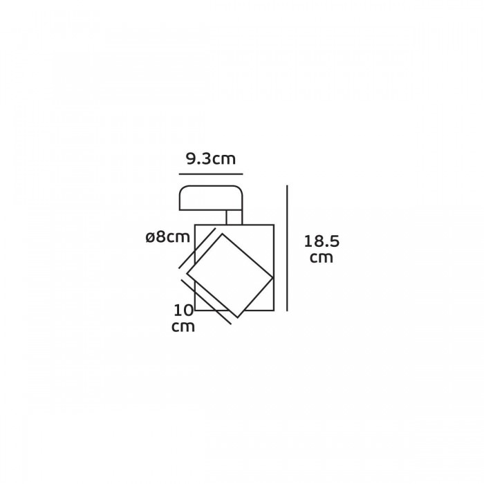 VK/04116/B/C/24 - Σποτ ράγας αλουμινίου LED, COB, 220-240V, 15W, 4000K, 1.200lm, 24°, CRI>80, IP20, μαύρο VK/04116/B/C/24 - Σποτ ράγας αλουμινίου LED, COB, 220-240V, 15W, 4000K, 1.200lm, 24°, CRI>80, IP20, μαύρο