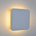 VK/09016 - Φωτιστικό τοίχου γύψινο led με τροφοδοτικό 220-240V, 14W, 857lm, 3000K, CRI>80, IP20, δυνατότητα βαφής, 30x30x4.6cm, λευκό VK/09016 - Φωτιστικό τοίχου γύψινο led με τροφοδοτικό 220-240V, 14W, 857lm, 3000K, CRI>80, IP20, δυνατότητα βαφής, 30x30x4.6cm, λευκό