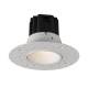 VK/04493/W/C - Χωνευτό φωτιστικό οροφής led trimless, 9W, 4000K, 810lm, 24°, CRI>90, IP20, ø12cm, λευκό