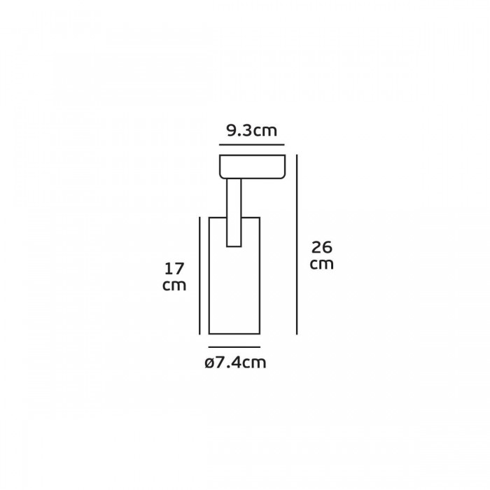 VK/04120/W/C/12 - Σποτ ράγας αλουμινίου LED, COB, 220-240V, 20W, 4000K, 1.695lm, 12°, CRI>80, IP20, λευκό VK/04120/W/C/12 - Σποτ ράγας αλουμινίου LED, COB, 220-240V, 20W, 4000K, 1.695lm, 12°, CRI>80, IP20, λευκό