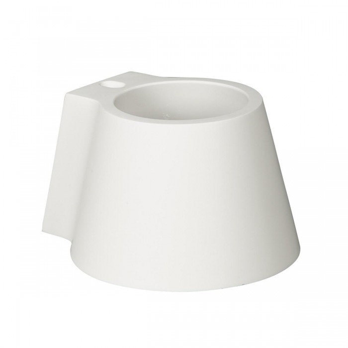 VK/09040 - Φωτιστικό τοίχου γύψινο 240V, G9, Max 8W (LED), IP20, δυνατότητα βαφής, ø16x10.9x18.5cm, λευκό VK/09040 - Φωτιστικό τοίχου γύψινο 240V, G9, Max 8W (LED), IP20, δυνατότητα βαφής, ø16x10.9x18.5cm, λευκό