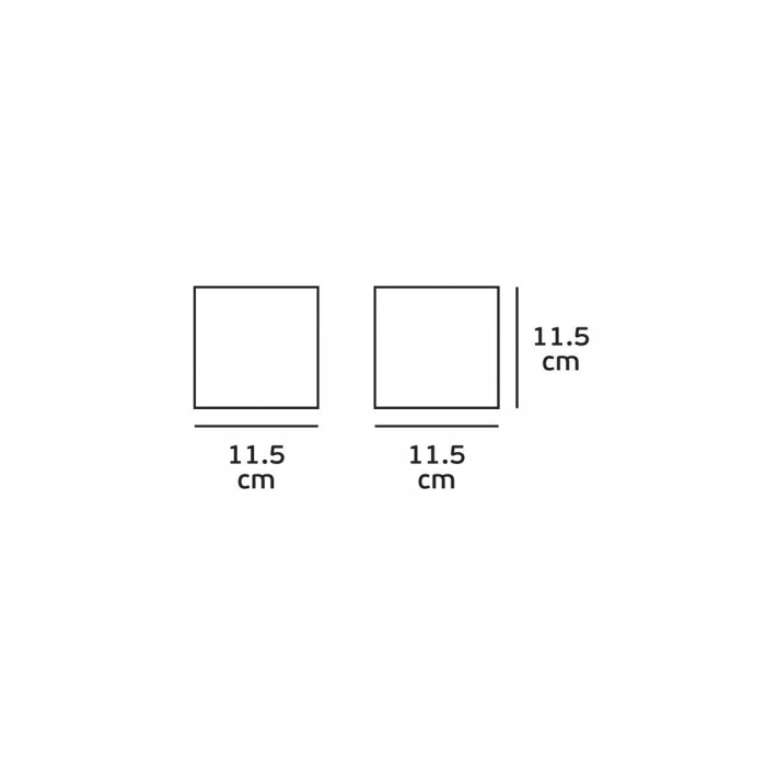 VK/09043 - Φωτιστικό τοίχου γύψινο 240V, G9, Max 8W (LED), IP20, δυνατότητα βαφής, 11.5x11.5x11.5cm, λευκό VK/09043 - Φωτιστικό τοίχου γύψινο 240V, G9, Max 8W (LED), IP20, δυνατότητα βαφής, 11.5x11.5x11.5cm, λευκό