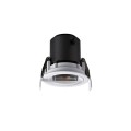 VK/04720/W/C - Λευκό. Χωνευτό σταθερό σποτ led. 4000K. 12W. 552lm. 30°x50°. AC200-240V. DC25-40V 300mA. LED Bridgelux. 50.000 hrs. < 45°C. Dim no. CRI>90. ø8.4cm. Αλουμίνιο. IP20 VK/04720/W/C - Λευκό. Χωνευτό σταθερό σποτ led. 4000K. 12W. 552lm. 30°x50°. AC200-240V. DC25-40V 300mA. LED Bridgelux. 50.000 hrs. < 45°C. Dim no. CRI>90. ø8.4cm. Αλουμίνιο. IP20