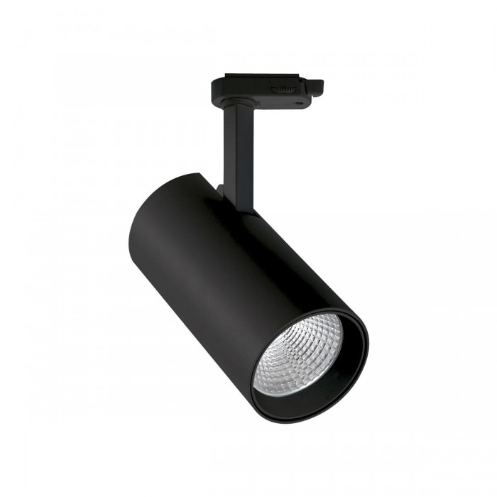 VK/04121/B/C/12 - Σποτ ράγας αλουμινίου LED, COB, 220-240V, 30W, 4000K, 3.333lm, 12°, CRI>80, IP20, μαύρο VK/04121/B/C/12 - Σποτ ράγας αλουμινίου LED, COB, 220-240V, 30W, 4000K, 3.333lm, 12°, CRI>80, IP20, μαύρο