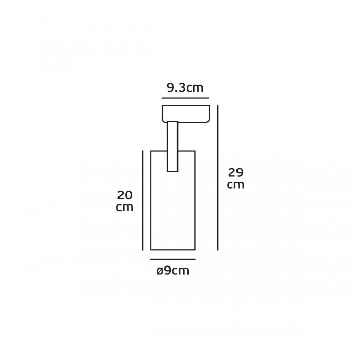VK/04121/B/C/12 - Σποτ ράγας αλουμινίου LED, COB, 220-240V, 30W, 4000K, 3.333lm, 12°, CRI>80, IP20, μαύρο VK/04121/B/C/12 - Σποτ ράγας αλουμινίου LED, COB, 220-240V, 30W, 4000K, 3.333lm, 12°, CRI>80, IP20, μαύρο