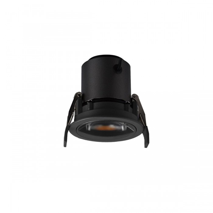 VK/04720/B/C - Μαύρο. Χωνευτό σταθερό σποτ led. 4000K. 12W. 552lm. 30°x50°. AC200-240V. DC25-40V 300mA. LED Bridgelux. 50.000 hrs. < 45°C. Dim no. CRI>90. ø8.4cm. Αλουμίνιο. IP20 VK/04720/B/C - Μαύρο. Χωνευτό σταθερό σποτ led. 4000K. 12W. 552lm. 30°x50°. AC200-240V. DC25-40V 300mA. LED Bridgelux. 50.000 hrs. < 45°C. Dim no. CRI>90. ø8.4cm. Αλουμίνιο. IP20