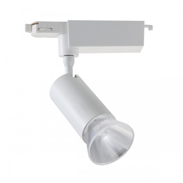 VK/04122/W/C/24 - Σποτ ράγας αλουμινίου LED, COB, 220-240V, 20W, 4000K, 1.800lm, 24°, CRI>80, IP20, λευκό VK/04122/W/C/24 - Σποτ ράγας αλουμινίου LED, COB, 220-240V, 20W, 4000K, 1.800lm, 24°, CRI>80, IP20, λευκό