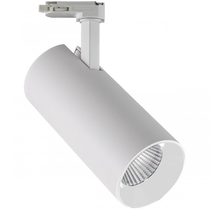 VK/04228/W/W/36 - Σποτ ράγας αλουμινίου LED, COB, 220-240V, 40W, 3000K, 3.816lm, 36°, CRI>80, IP20, λευκό VK/04228/W/W/36 - Σποτ ράγας αλουμινίου LED, COB, 220-240V, 40W, 3000K, 3.816lm, 36°, CRI>80, IP20, λευκό