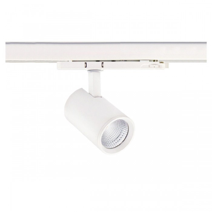 VK/04680/TR/W/36/CCT/DALI - Λευκό. Φωτιστικό ράγας LED tunable λευκό. 3000K-5000K tunable. 0-2.480lm. 22W. AC220-240V. Output voltage DC10-42V. LED Bridgelux. 36° . -20° C→ 45° C. 50.000hrs. Dim DALI, 300mA-600mA dimming. CRI>90. Adapter KGP 6-wires. ø VK/04680/TR/W/36/CCT/DALI - Λευκό. Φωτιστικό ράγας LED tunable λευκό. 3000K-5000K tunable. 0-2.480lm. 22W. AC220-240V. Output voltage DC10-42V. LED Bridgelux. 36° . -20° C→ 45° C. 50.000hrs. Dim DALI, 300mA-600mA dimming. CRI>90. Adapter KGP 6-wires. ø