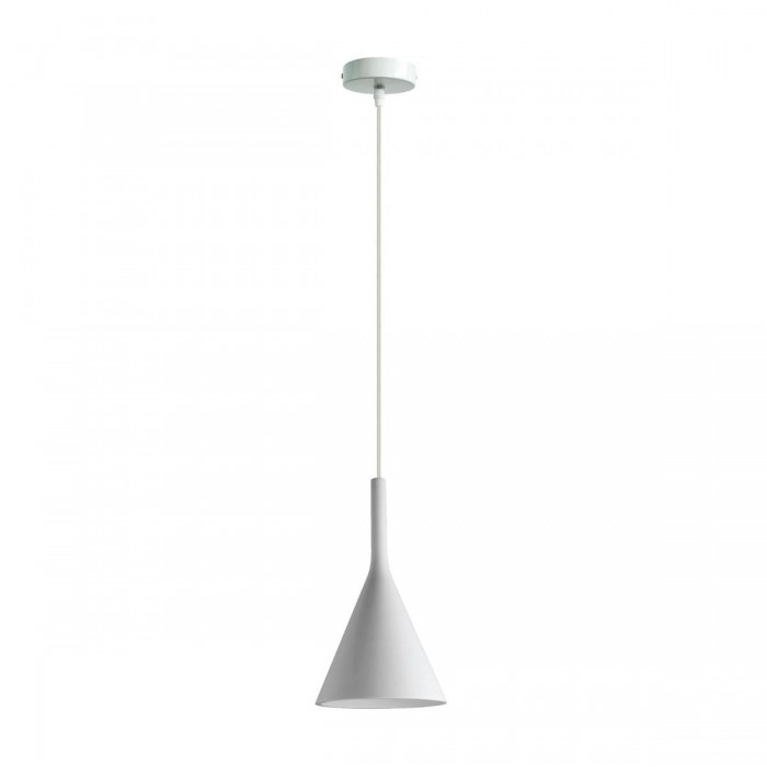 VK/09066 - Φωτιστικό κρεμαστό γύψινο, 240V, Ε27, Max 20W (LED), IP20, ø16.5x29cm, με δυνατότητα βαφής, λευκό VK/09066 - Φωτιστικό κρεμαστό γύψινο, 240V, Ε27, Max 20W (LED), IP20, ø16.5x29cm, με δυνατότητα βαφής, λευκό