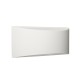 VK/09071 - Φωτιστικό τοίχου γύψινο 240V, E14, Max 9W (LED), IP20, δυνατότητα βαφής, 30x14x9.5cm, λευκό VK/09071 - Φωτιστικό τοίχου γύψινο 240V, E14, Max 9W (LED), IP20, δυνατότητα βαφής, 30x14x9.5cm, λευκό