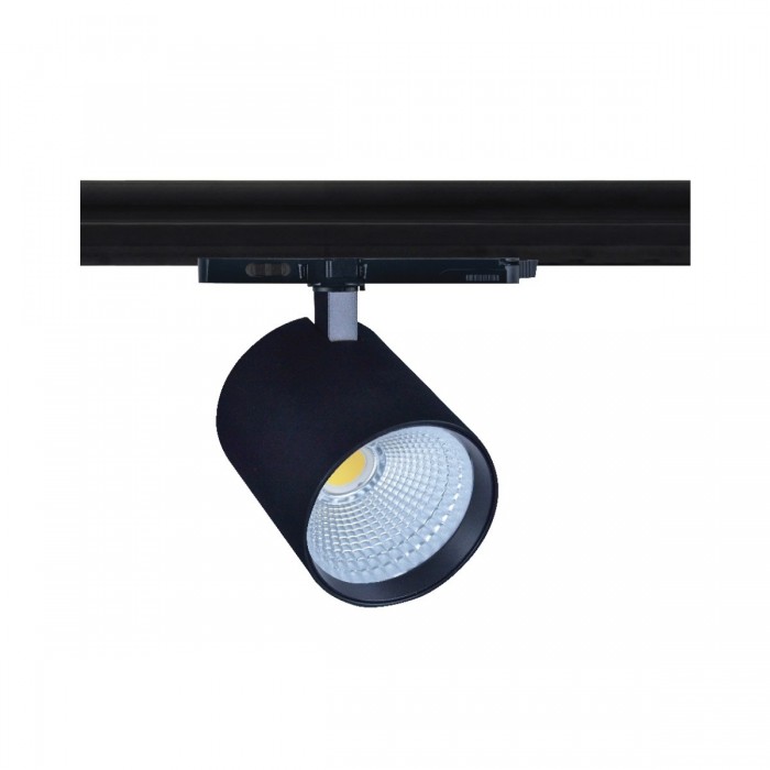 VK/04683/TR/B/36/CCT - Μαύρο. Φωτιστικό ράγας LED CCT + Multi watt. 3000K + 4000K + 5000K. 3.556lm & 3.951lm & 3.882lm. 30W & 32W & 34W & 36W. AC220-240V. Output voltage DC24-42V. LED Bridgelux. 36° .-20° C→ 45° C. 50.000hrs. Dim No. C