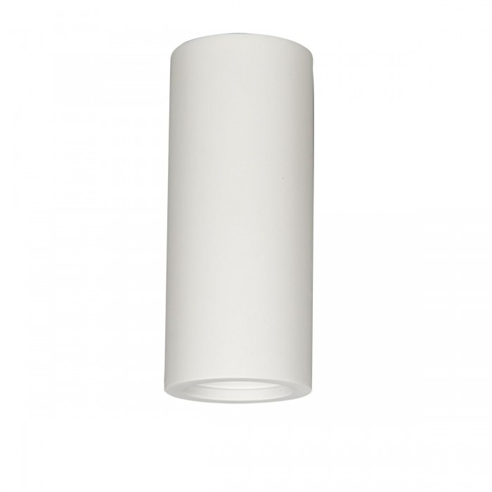 VK/09039/14 - Φωτιστικό οροφής γύψινο, 240V, GU10, Max 12W (LED), IP20, δυνατότητα βαφής, L14cm, λευκό VK/09039/14 - Φωτιστικό οροφής γύψινο, 240V, GU10, Max 12W (LED), IP20, δυνατότητα βαφής, L14cm, λευκό