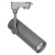 VK/04052TR/G/L - 3-phase φωτιστικό ράγας, GU10/PAR16, max 12W (LED), L19cm, IP20, γκρι VK/04052TR/G/L - 3-phase φωτιστικό ράγας, GU10/PAR16, max 12W (LED), L19cm, IP20, γκρι