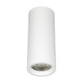 VK/04052CE/W/L - Φωτιστικό οροφής κύλινδρος, 240V, GU10/PAR16, Max 12W (LED), IP20, ø6x14.3cm, λευκό 