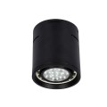 VK/04053CE/B/S - Σποτ οροφής κύλινδρος, 240V, GU10/ES111, Max 20W (LED), ø12x13.5cm, IP20, μαύρο 
