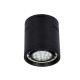 VK/04053CE/B/S - Σποτ οροφής κύλινδρος, 240V, GU10/ES111, Max 20W (LED), ø12x13.5cm, IP20, μαύρο VK/04053CE/B/S - Σποτ οροφής κύλινδρος, 240V, GU10/ES111, Max 20W (LED), ø12x13.5cm, IP20, μαύρο