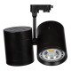 VK/04053TR/2/B/S - 3-phase φωτιστικό ράγας, 2xGU10/R111, max 2x20W (LED), L13.5cm, IP20, μαύρο VK/04053TR/2/B/S - 3-phase φωτιστικό ράγας, 2xGU10/R111, max 2x20W (LED), L13.5cm, IP20, μαύρο
