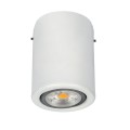 VK/04062CE/W - Φωτιστικό οροφής κύλινδρος, 240V, GU10/PAR16, Max 12W (LED), IP20, ø7x9.5cm, λευκό 