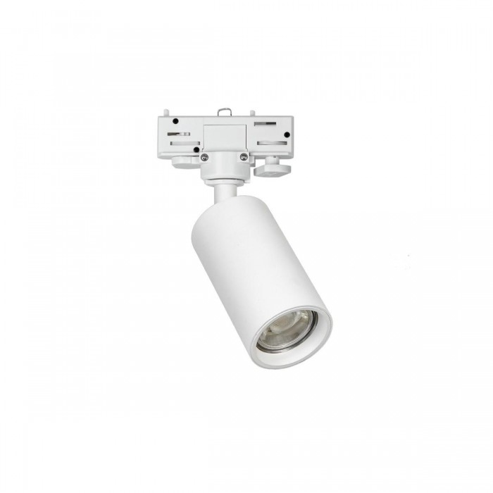 VK/04350G/TR/W - 3-phase φωτιστικό ράγας, GU10/PAR16, max 12W (LED), L11cm, IP20, λευκό VK/04350G/TR/W - 3-phase φωτιστικό ράγας, GU10/PAR16, max 12W (LED), L11cm, IP20, λευκό