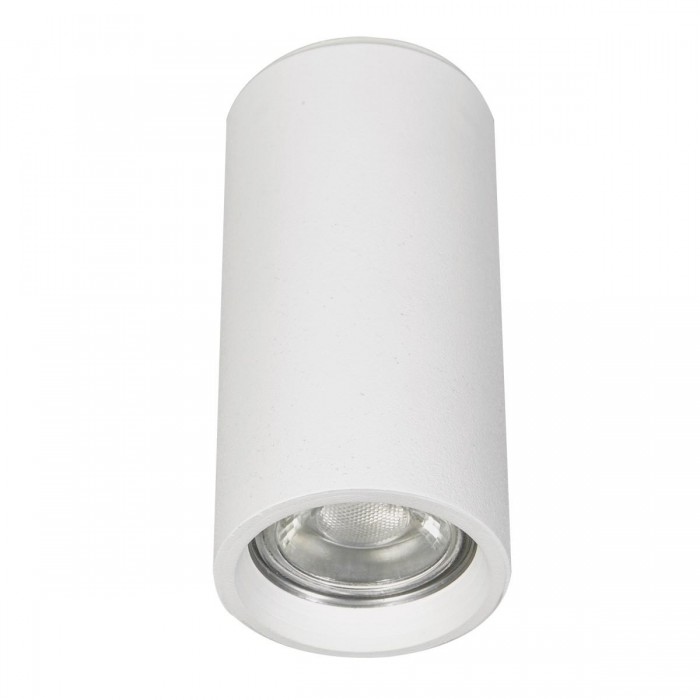 VK/04350G/CE/W - Σποτ οροφής κύλινδρος, 240V, GU10/PAR16, Max 12W (LED), IP20, ø6x12cm, λευκό VK/04350G/CE/W - Σποτ οροφής κύλινδρος, 240V, GU10/PAR16, Max 12W (LED), IP20, ø6x12cm, λευκό